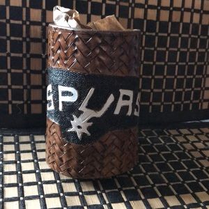 Leather koozie